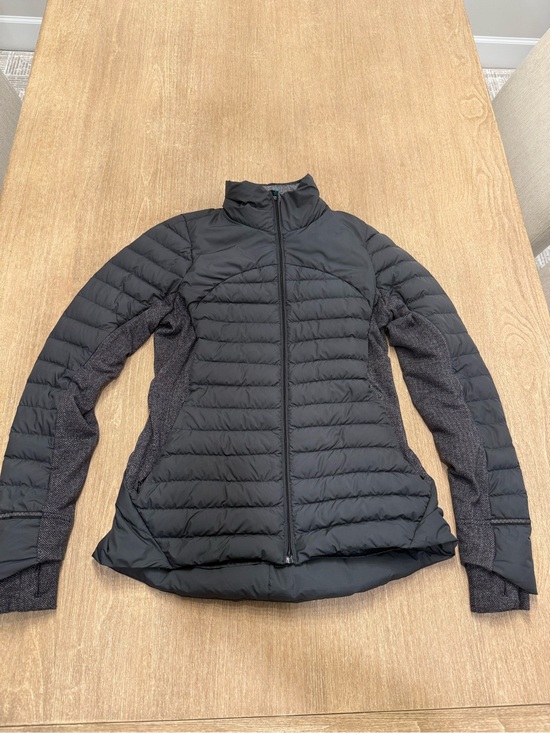 lululemon athletica Jackets & Blazers - lululemon athletica Black Quilted Hybrid Puffer Jacket